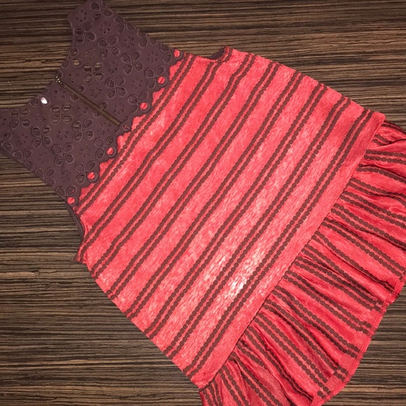 Free People Ruffle Top💛 - Picture 7 of 7